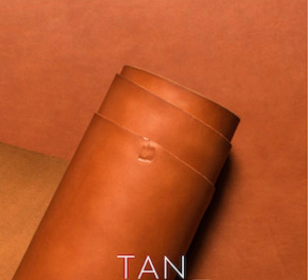 "THE K-NINE" Leather Dog Leash (Tan)