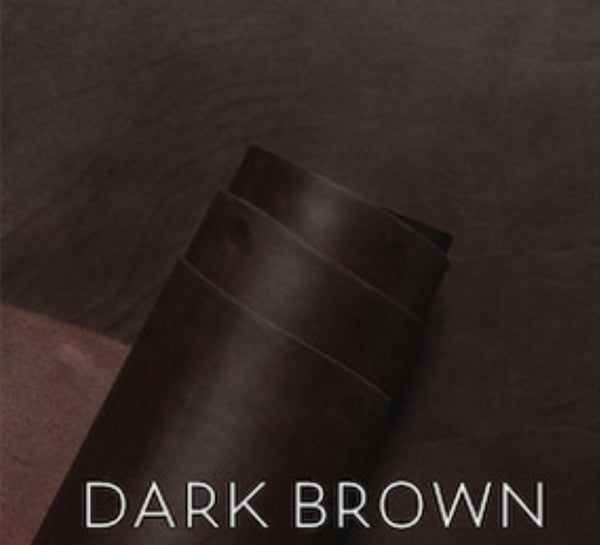 "THE K-NINE" Leather Dog Leash (Dark Brown)
