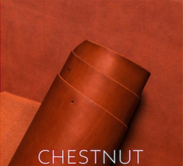 "THE K-NINE" Leather Dog Leash (Chestnut)
