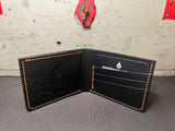 "THE DEPOSIT" GEN. 2 - BLACK OSTRICH/ BLACK BUTTERO (R)