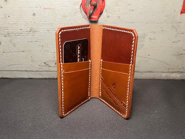 "THE TWO FACE TALL BOY" - WHISKEY/MAHOGANY