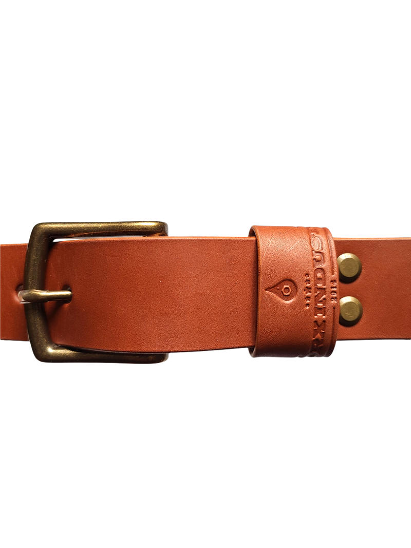 "The Pioneer" Belt (Chestnut)