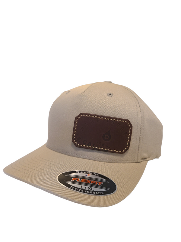 FIRST GEN "BENCHMARK" *SIX PANEL* FLEXFIT - KHAKI/BROWN