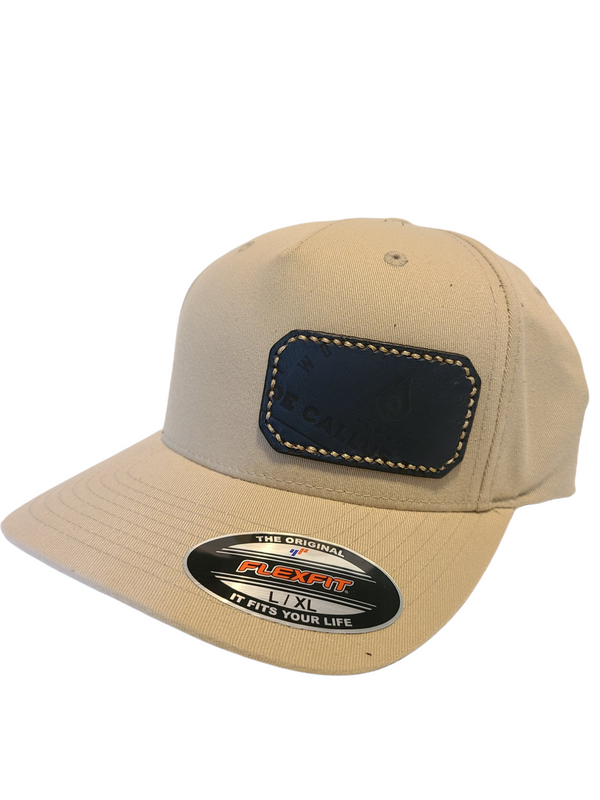 FIRST GEN "BENCHMARK" *SIX PANEL* FLEXFIT - KHAKI/NAVY