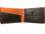 "THE DEPOSIT LITE" *SINGLE CARD POCKET BI-FOLD* - COPPER/BLACK