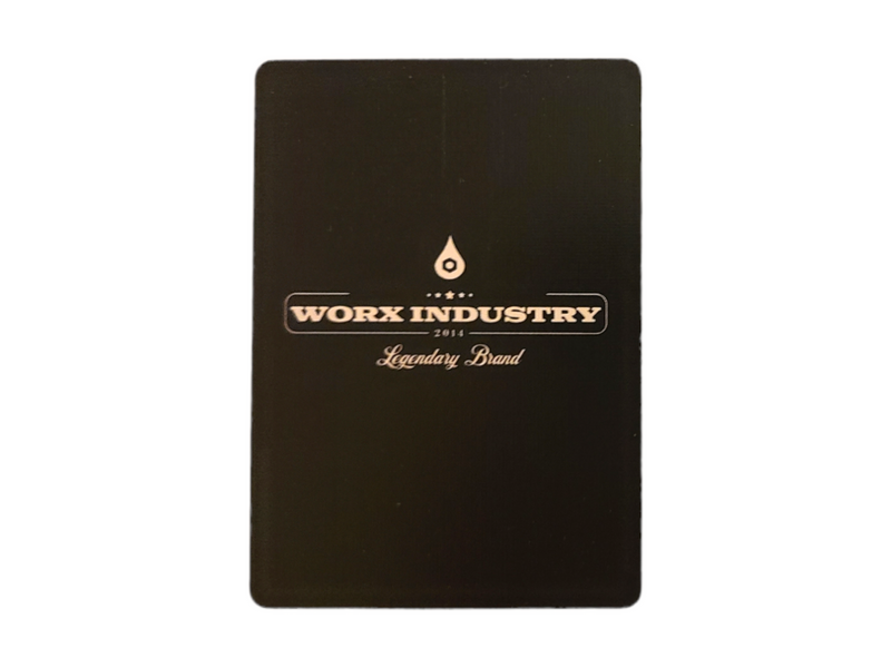 "THE FAMILY TRADITION" WORX INDUSTRY CRIBBAGE BOARD BATCH 001