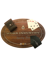 "THE FAMILY TRADITION" WORX INDUSTRY CRIBBAGE BOARD BATCH 001